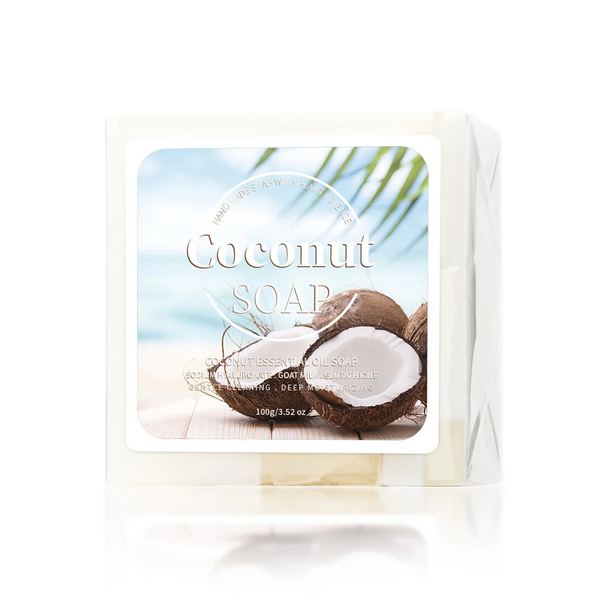 Savon au lait de coco 100 g pour la toilette