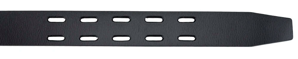 Ceinture en Cuir Véritable à Double Boucle pour Homme - Ceinture Casual 4,1 cm BLACKBEARD OUTDOOR INDUSTRIES