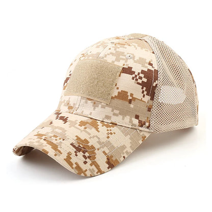 Casquette Multicam Camouflage Outdoor – Réglable, Maille Respirante – Tactique, Airsoft, Pêche, Chasse, Randonnée, Basket - BLACKBEARD OUTDOOR INDUSTRIES