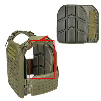 Lot 2 Plaques Mousse Gilet Tactique 25x30cm – Nylon, Amovibles | Airsoft, Paintball, Plate Carrier