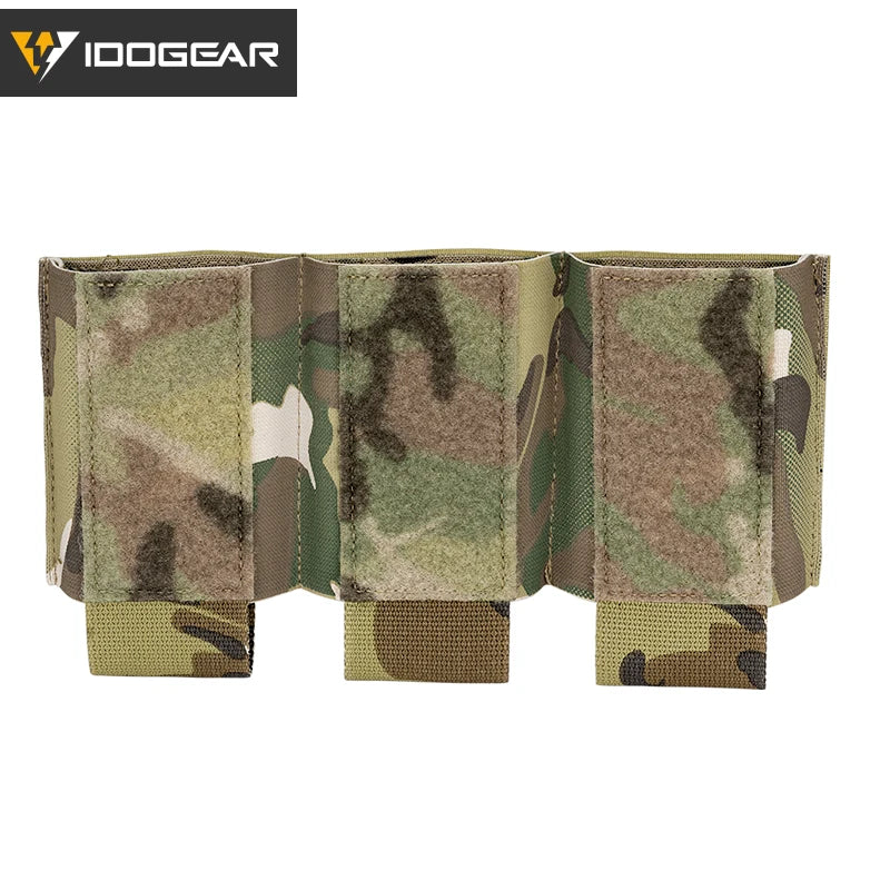 Poche à Chargeurs Tactique 5.56 Triple IDOGEAR – Modèle DOPE avec Fixation Élastique Hook & Loop - Référence 3598 - BLACKBEARD OUTDOOR INDUSTRIES