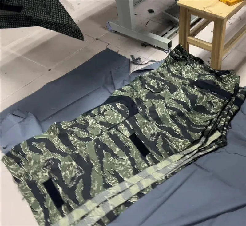 Ensemble Tactique Tom Jungle Tiger GEN3 - Vêtements de Combat Outdoor Résistants aux Déchirures, Pantalons G3 + Veste GEN3, Durable et Confortable BLACKBEARD OUTDOOR INDUSTRIES