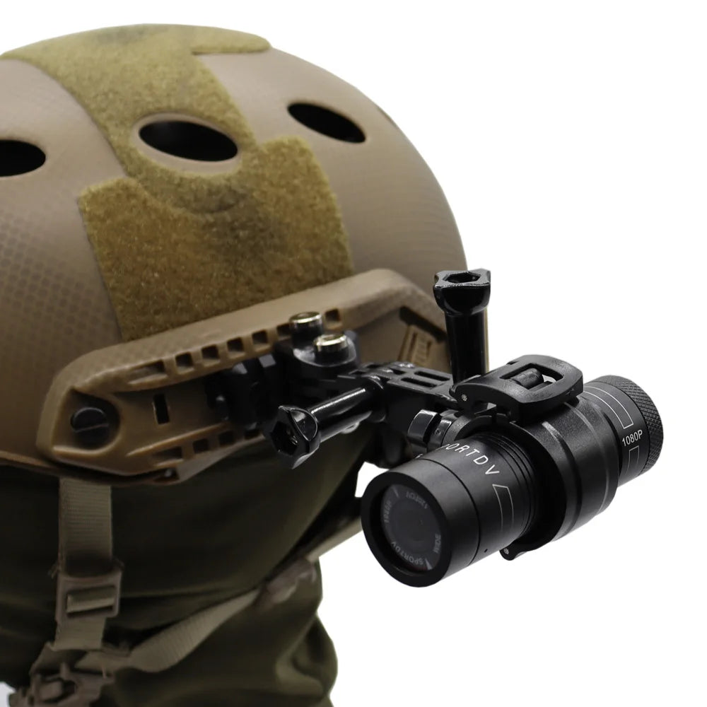 Caméra de Casque Tactique FAST MICH – 720P / 1080P, pour Chasse, Airsoft et Sports Extérieurs BLACKBEARD OUTDOOR INDUSTRIES