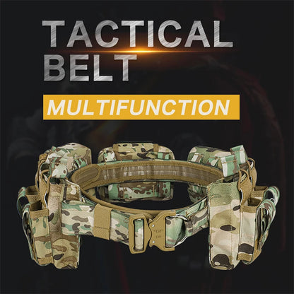 Ceinture Tactique ARTEX 7-en-1 MOLLE 1000D Nylon – Kit Complet Airsoft & Duty