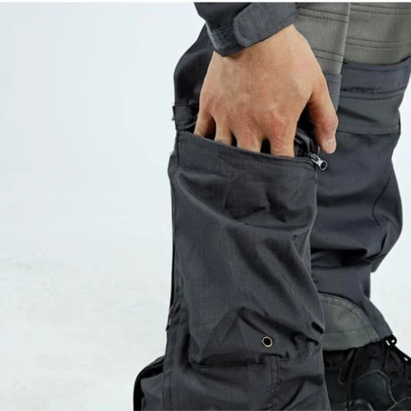 P40 Pantalon Cargo Tactique Imperméable Homme — Combat, Randonnée, Paintball, Multi-poches - BLACKBEARD OUTDOOR INDUSTRIES