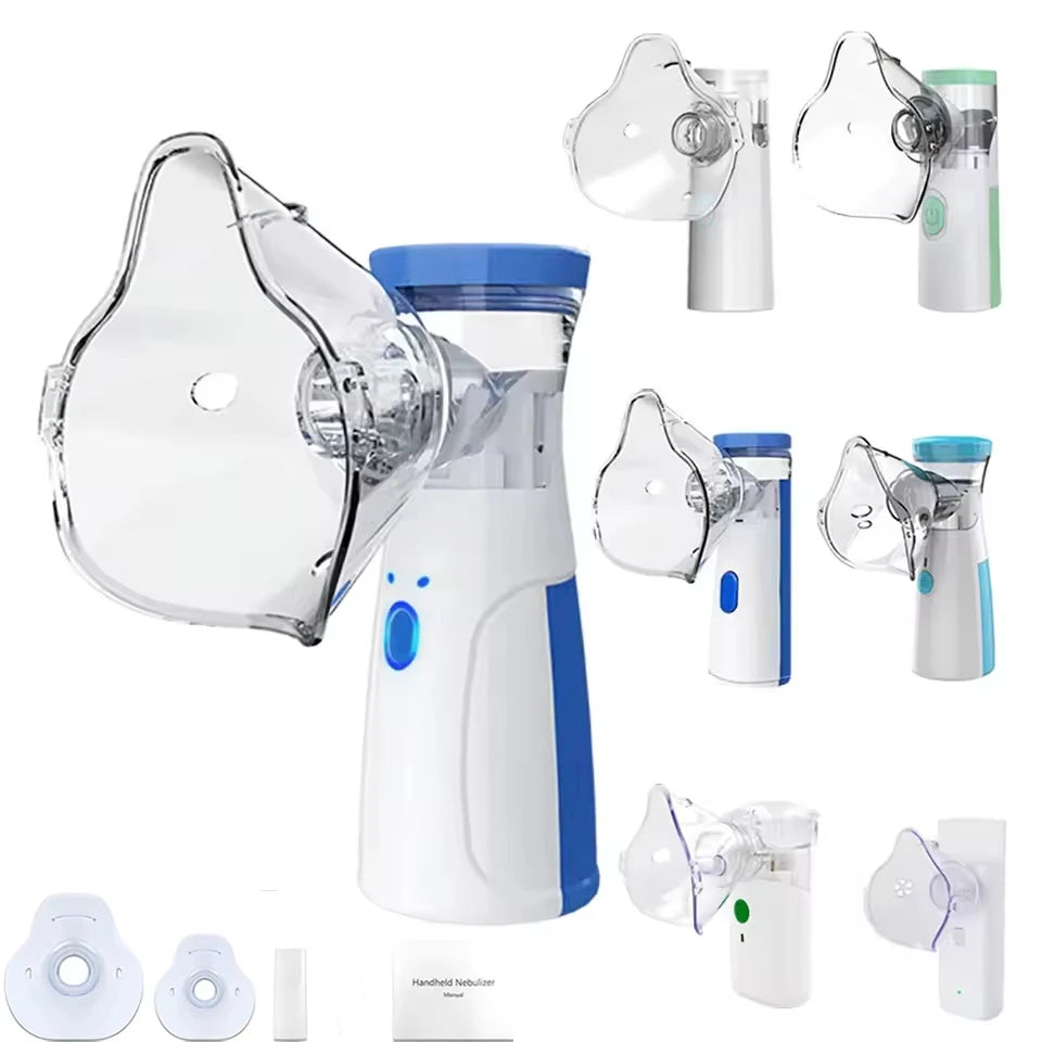 Nébuliseur Portable Silencieux – Inhalateur Atomiseur Adulte & Enfant | Asthme & Urgence
