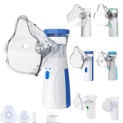 Nébuliseur Portable Silencieux – Inhalateur Atomiseur Adulte & Enfant | Asthme & Urgence