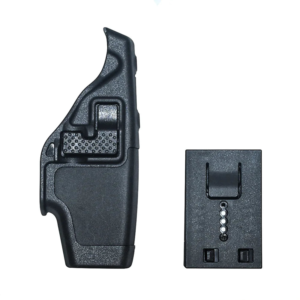 Tactical Stun gun Taser Holster MOLLE-Compatible X26 Polymer Rotating Holster with Index Finger Release for Outdoor Enforcement BLACKBEARD OUTDOOR INDUSTRIES