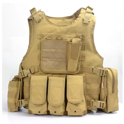 Gilet Tactique Porte-Plaque YAKEDA E88005 – Usage Professionnel & Airsoft Ma boutique