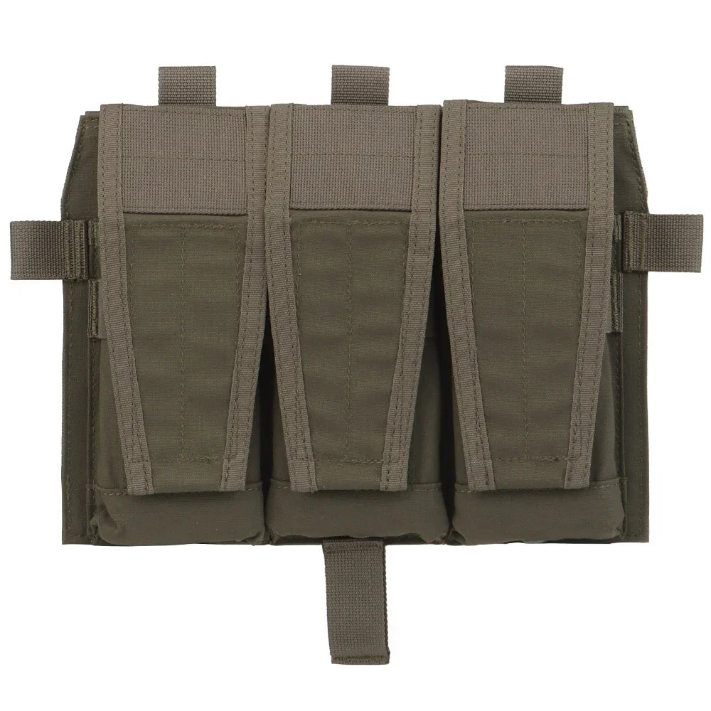 Organiseur MOLLE Multi-Mag Chest Rig Panel – Poche Rapide 3 Emplacements pour Chargeurs Ma boutique