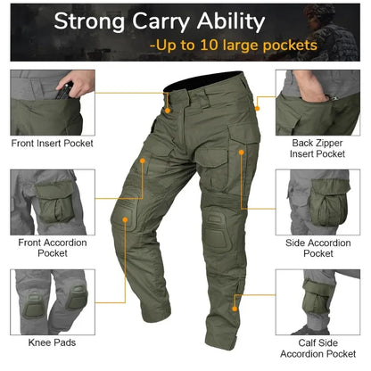 Uniforme Tactique IDOGEAR Gen3 Combat BDU avec Protections Coudes et Genoux - BLACKBEARD OUTDOOR INDUSTRIES