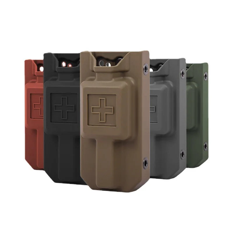 EDC Molle Tourniquet Holder Box – Boîte de Rangement Multifonction avec Système MOLLE | Option avec Garrot d’Urgence - BLACKBEARD OUTDOOR INDUSTRIES