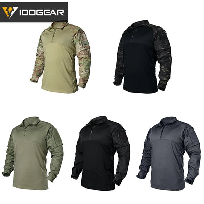 Chemise tactique IDOGEAR BSR combat avec coudières airsoft - BLACKBEARD OUTDOOR INDUSTRIES