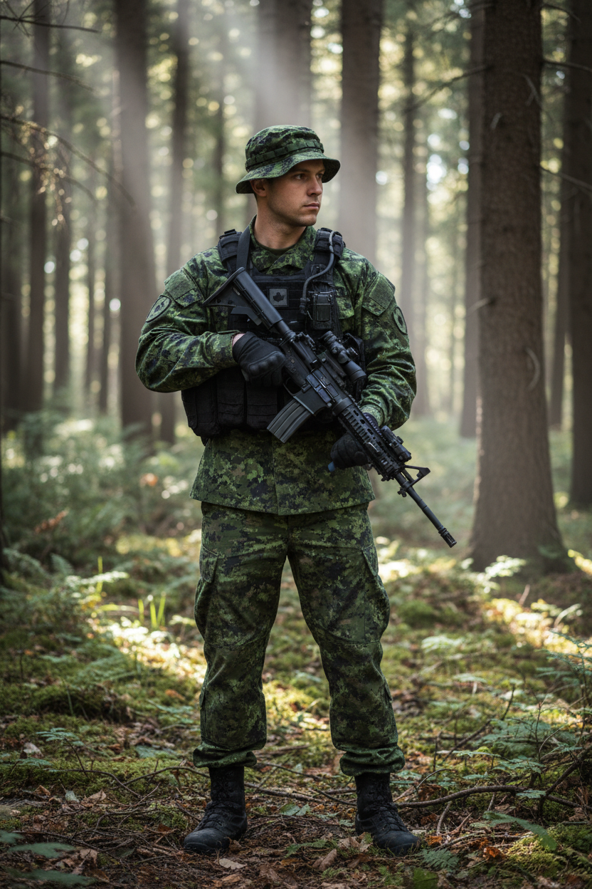 Uniforme canadien CADPAT TW veste pantalon tactique - BLACKBEARD OUTDOOR INDUSTRIES