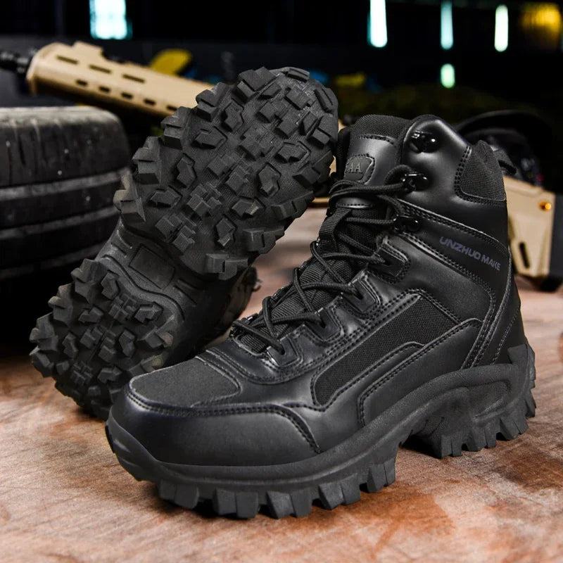 Chaussures Randonnée Tactiques MaiJiaKa Imperméables Montantes – Semelle Caoutchouc | Chasse, Trekking, Outdoor | T.39-46
