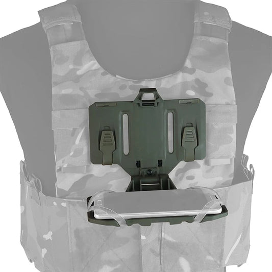 Porte-Téléphone MOLLE Pliant Navigation Board Tactique – Gilet Airsoft Chasse, 3 Couleurs - BLACKBEARD OUTDOOR INDUSTRIES