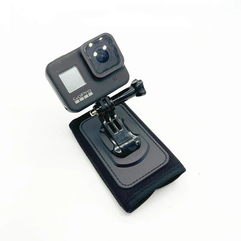 Support de Caméra 360° pour Bandoulière de Sac à Dos - Fixation pour GoPro, DJI Action, Insta360 et Plus BLACKBEARD OUTDOOR INDUSTRIES