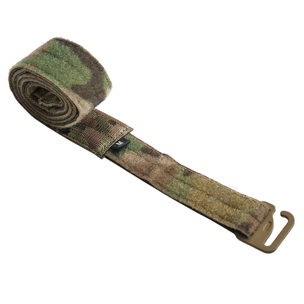Ceinture Tactique Ferro Style Bison avec Boucle Métallique à Détachement Rapide - Ceinture Légère en Nylon 1000D pour Paintball et Chasse BLACKBEARD OUTDOOR INDUSTRIES