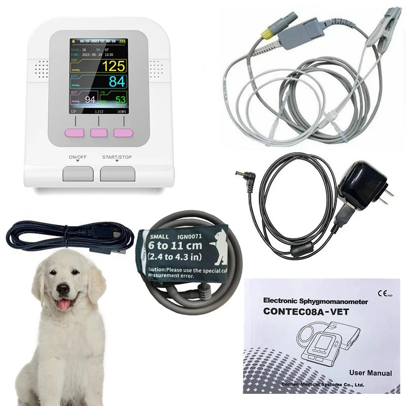 CONTEC08A Moniteur de Tension Artérielle Électronique pour Animaux (Vétérinaire) Ma boutique