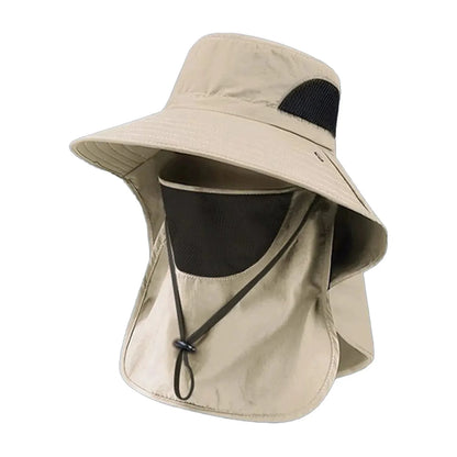 Bob cagoule femme avec couvre-nuque et protection solaire