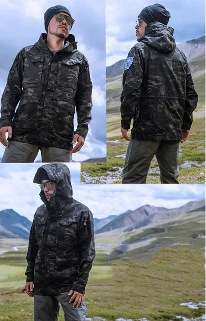 Veste M65 Tactique Militaire Homme – Hiver | Imperméable, Polaire, Chaude & Résistante - BLACKBEARD OUTDOOR INDUSTRIES