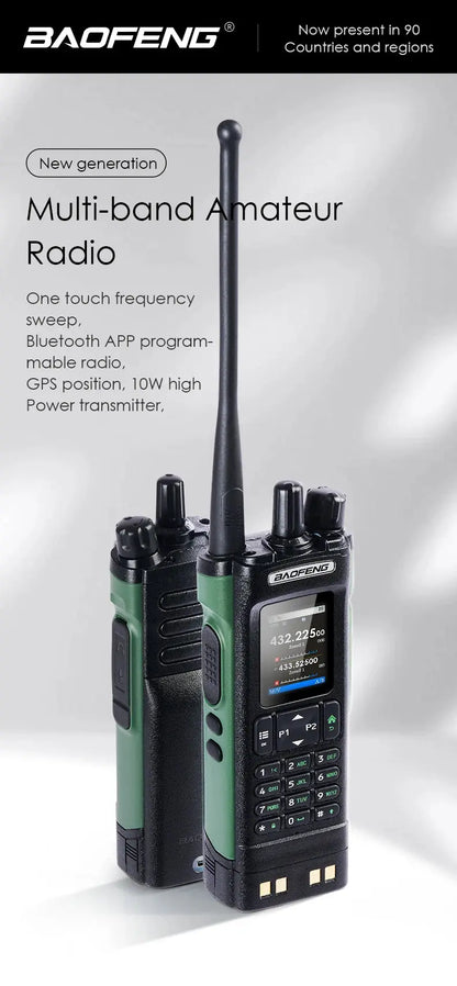 🔊 Talkie-Walkie Baofeng UV-32 – Puissant, Multi-Bande, Programmable via Bluetooth Ma boutique