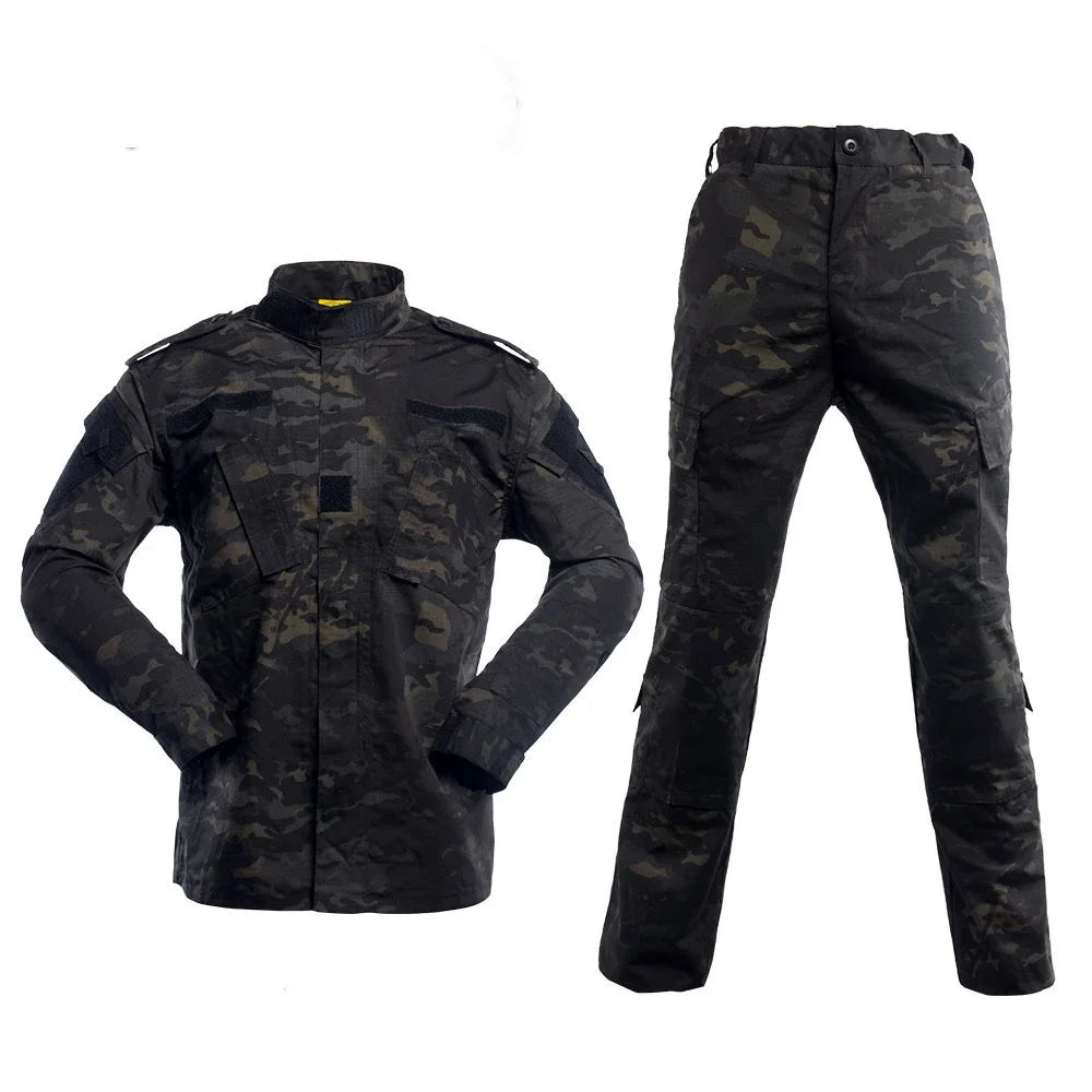 Uniforme Tactique BDU Camouflage Kryptek Mandrake - Vêtement de Terrain pour Entraînement et Chasse - BLACKBEARD OUTDOOR INDUSTRIES