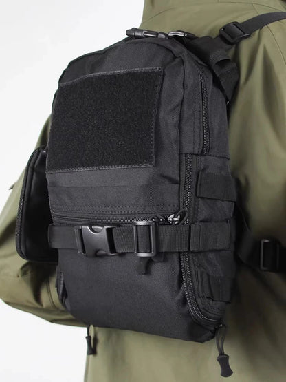 Sac à Dos Tactique Mammoth-C MOLLE – Assault Bag EMR, Oxford Impregné, 3 Coloris