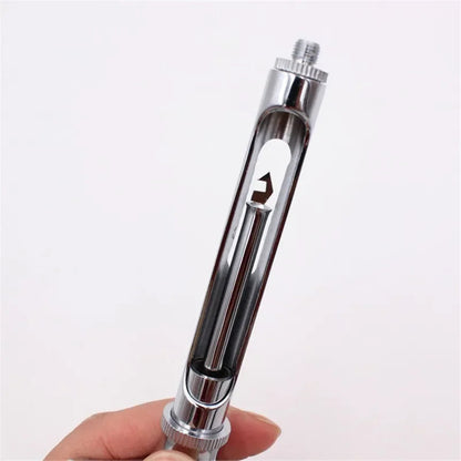 Seringue Dentaire Aspirante en Acier Inoxydable avec Embout – Instrument Chirurgical Dentaire Ma boutique