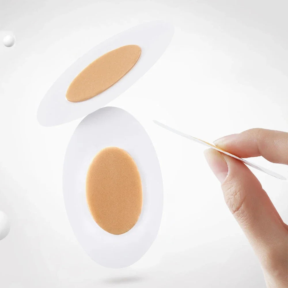 Stickers en Gel Silicone pour Soulagement de la Douleur - 10 à 50 Pièces (Coussins Adhésifs pour Talons et Soins des Pieds) - BLACKBEARD OUTDOOR INDUSTRIES