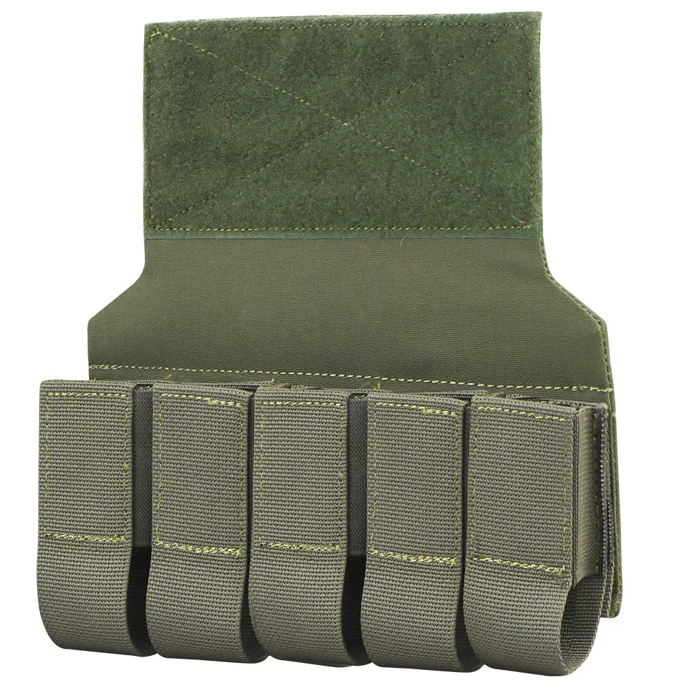 Pochette pour Grenades M203 – Porte-Grenades 5 Éléments 40MM – Accessoire pour Gilet Tactique Micro, Veste de Combat et Transporteur de Plaque - BLACKBEARD OUTDOOR INDUSTRIES