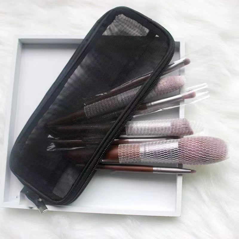 Trousse de Maquillage Transparente avec Fermeture Éclair – Organisateur Compact de Voyage pour Femmes - BLACKBEARD OUTDOOR INDUSTRIES