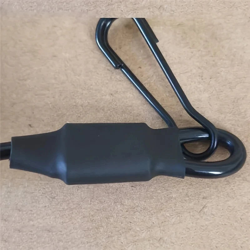 Dragonne Tactique Anti-perte Élastique - Protection Anti-vol, Anti-coupure, avec Mousqueton pour Armes de Poing et Accessoires BLACKBEARD OUTDOOR INDUSTRIES