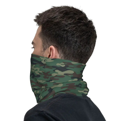 Tiger Stripe Camo – Bandeau Tour de Cou Hiver Multifonction pour Hommes et Femmes | Parfait pour Randonnée, Cyclisme, Sports Outdoor et Usage Quotidien - BLACKBEARD OUTDOOR INDUSTRIES