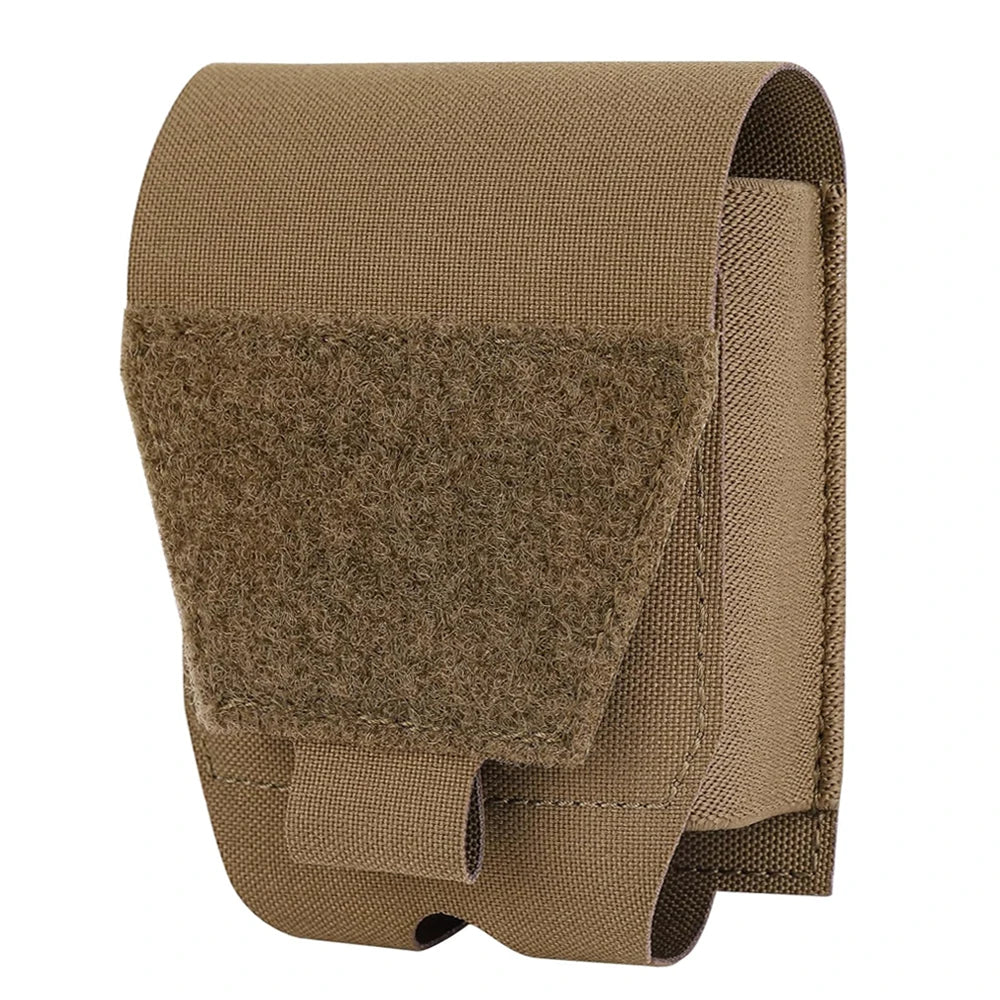 Porte-menottes MOLLE en nylon 500D, ouverture rapide, noir, sable ou vert