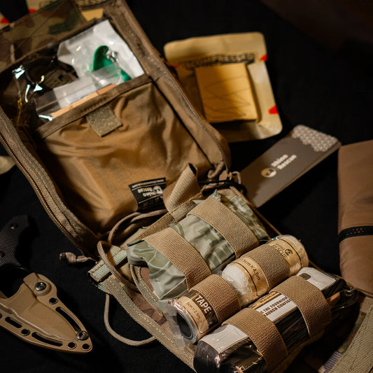 Kit IFAK tactique RHINO RESCUE avec fixation MOLLE