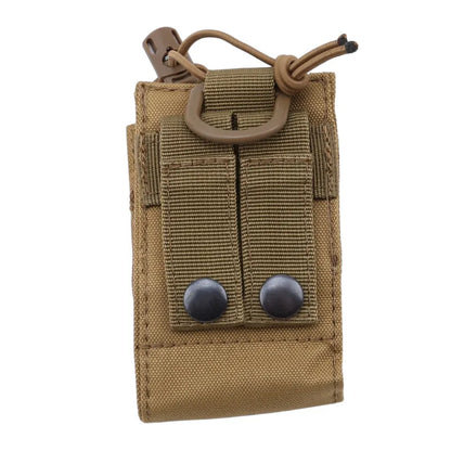 Pochette Tactique Radio / Talkie-Walkie MOLLE – Étui Nylon Résistant pour Chasse, Airsoft, Randonnée - BLACKBEARD OUTDOOR INDUSTRIES