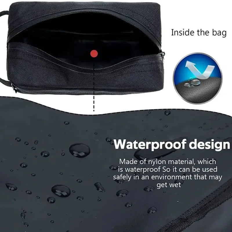 Sac de Toilette Imperméable de Voyage – Organisateur de Maquillage et Cosmétiques pour Hommes et Femmes, Poche de Toilette Pratique, Essentiels de Gym et Accessoires de Beauté - BLACKBEARD OUTDOOR INDUSTRIES