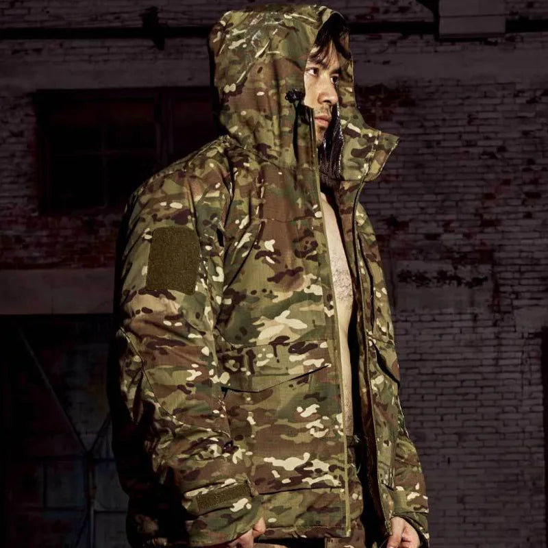 Veste Tactique Camouflage Thermique Réfléchissante pour Homme - BLACKBEARD OUTDOOR INDUSTRIES