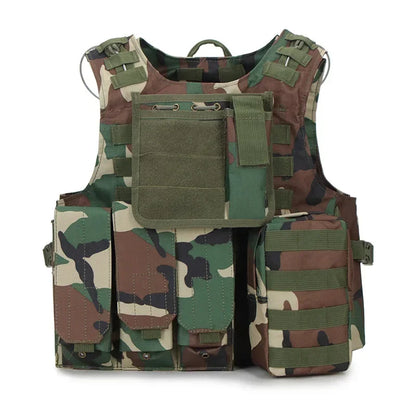 Gilet porte-plaques tactique MOLLE WOLF ENEMY