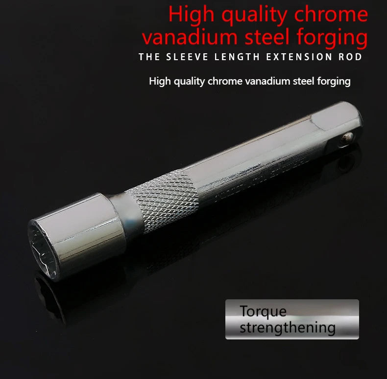 Jeu de 12 Douilles à Cliquet 1/4" – Acier Cr-V Haute Résistance - BLACKBEARD OUTDOOR INDUSTRIES