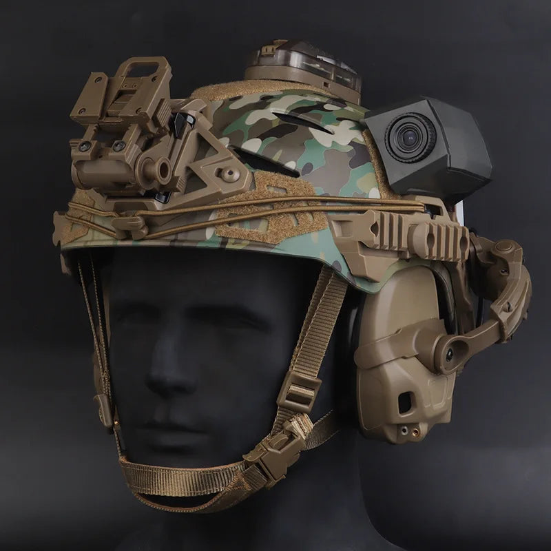 Casque tactique Wendy 3.0 airsoft ABS léger - BLACKBEARD OUTDOOR INDUSTRIES