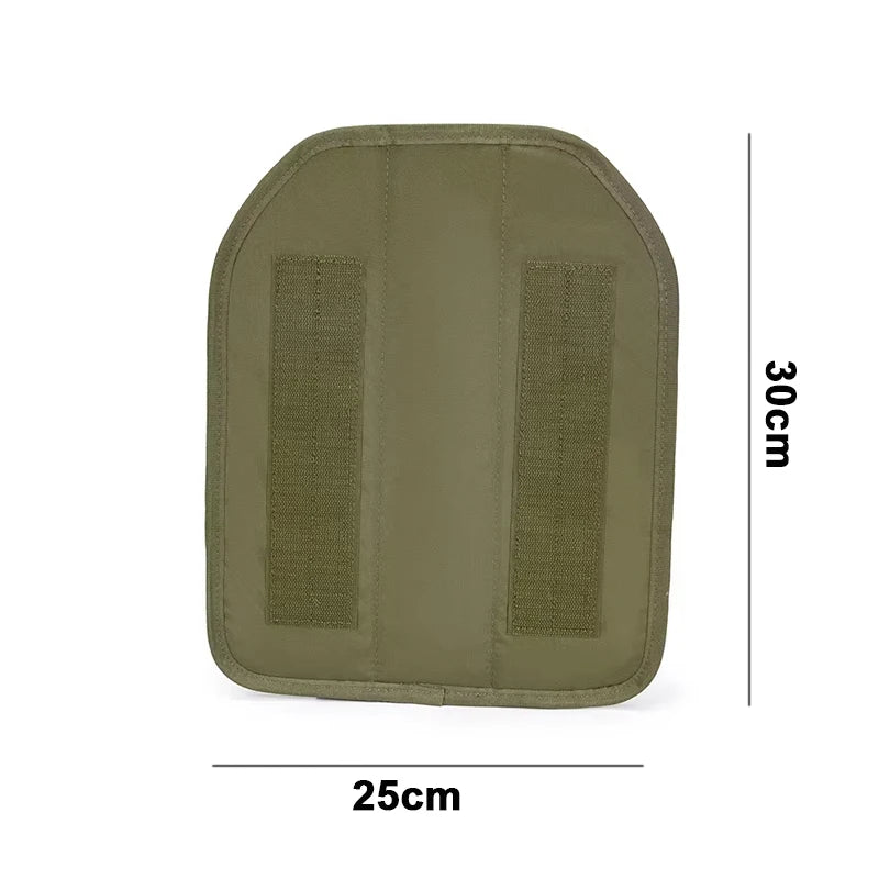 Lot 2 Plaques Mousse Gilet Tactique 25x30cm – Nylon, Amovibles | Airsoft, Paintball, Plate Carrier