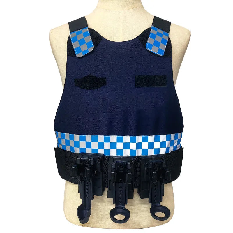 Gilet de sécurité anti-coupure et anti-stab SGS Niveau 5 avec protection souple pour intervention rapide et garde de sécurité