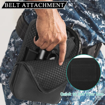 Sacoche holster discrète pour arme de poing, BAC