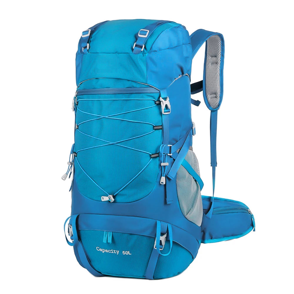 Sac à dos randonnée 50 L avec housse de pluie