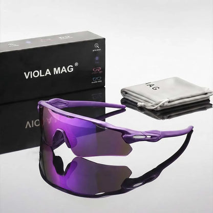 Lunettes de Soleil Demi-Monture Verres Miroir – Style Ovale Unisexe | 5 Coloris | Voyage & Quotidien