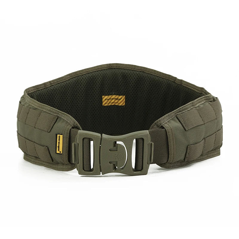 Emersongear Ceinture Tactique MOLLE avec Support Lombaire – Ceinture de Combat Modulable, Nylon Cordura 500D pour Airsoft, Chasse, et Activités Extérieures BLACKBEARD OUTDOOR INDUSTRIES