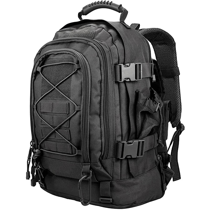 Sac à Dos Tactique Militaire 60L LQARMY – Rucksack MOLLE pour Randonnée, Camping et Chasse - BLACKBEARD OUTDOOR INDUSTRIES