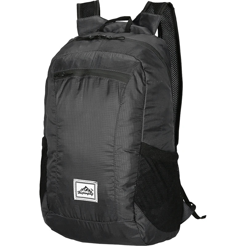 Sac à Dos Pliable 18L Ultra-Léger – Sac de Voyage, Randonnée, Cyclisme et Escalade - BLACKBEARD OUTDOOR INDUSTRIES